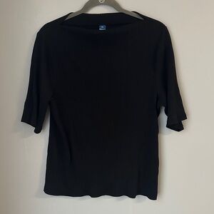 Old Navy Black Short Sleeve Top